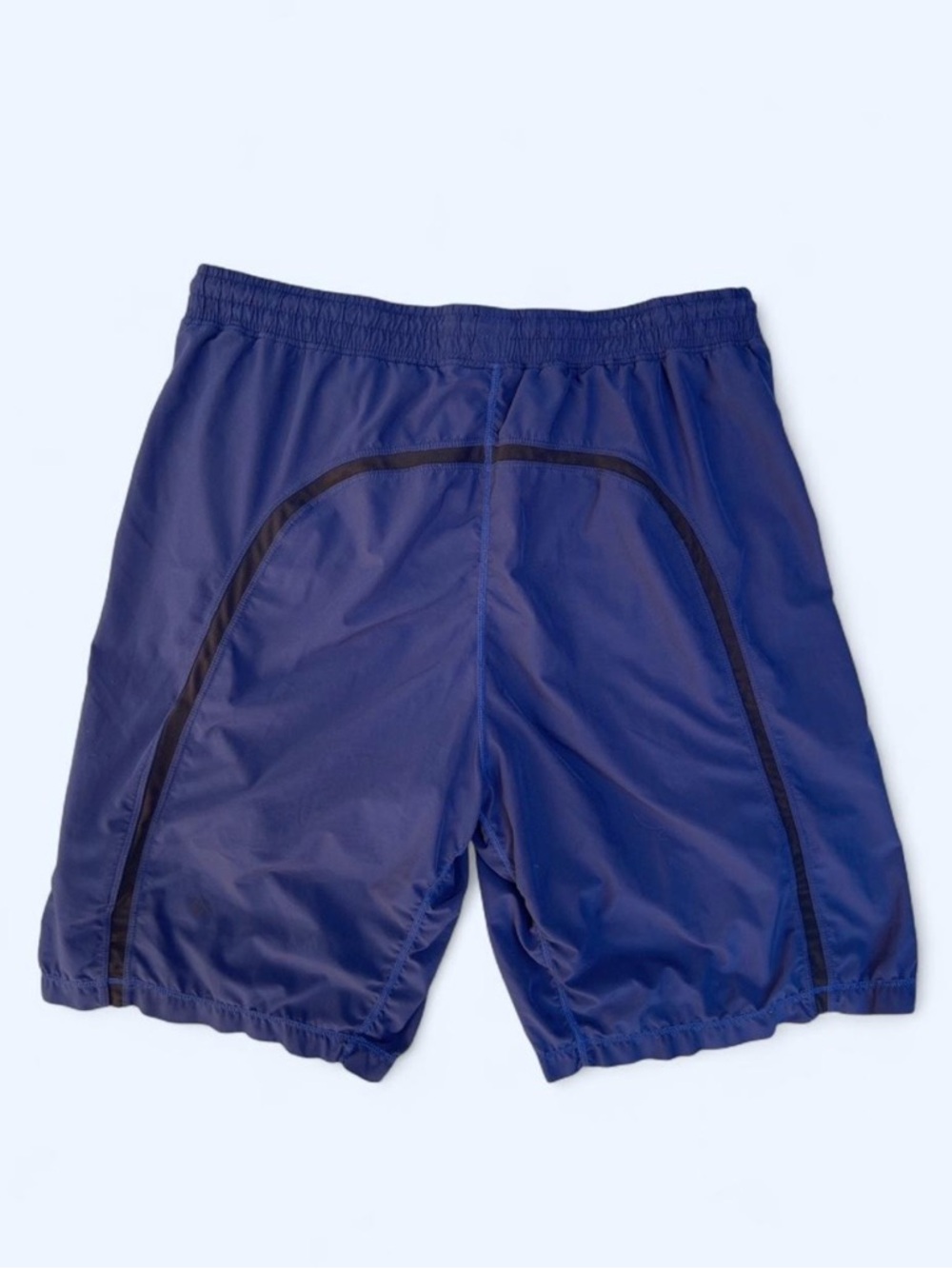 Lululemon Pace Breaker Lined 9” Navy Athletic Shorts Activewear Loungewear Gym L
